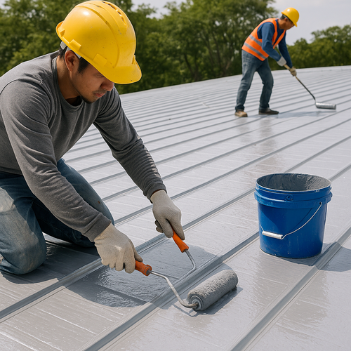 metal roof coating