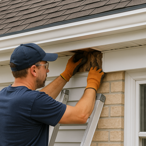 soffit and fascia repair