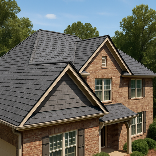 synthetic slate roofing